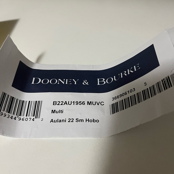 Dooney & Bourke Tropical Floral Shoulder Bag - Multicolor. Disney Alani - Picture 8 of 8
